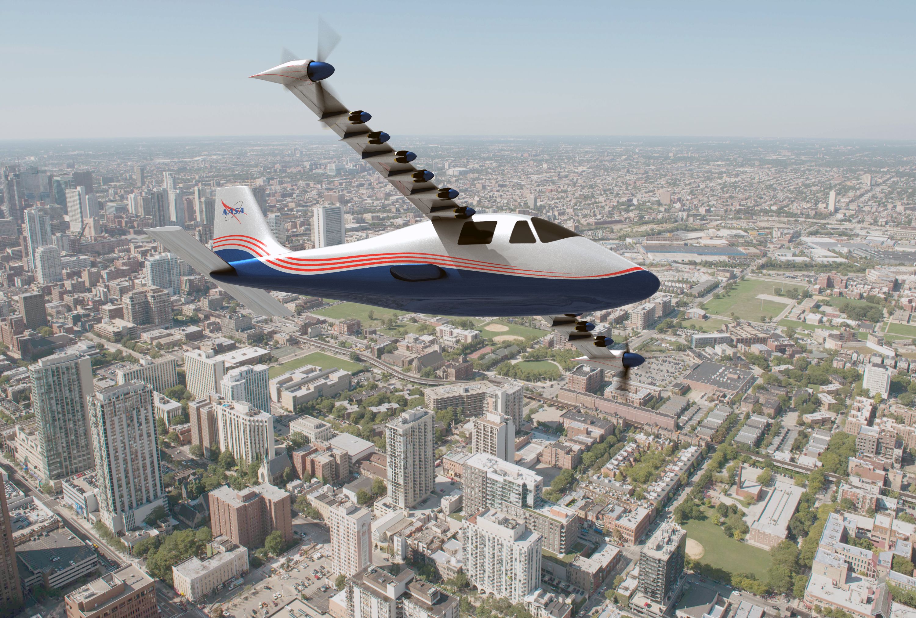 El Tecnam P2006T, base para un avión eléctrico de la NASA