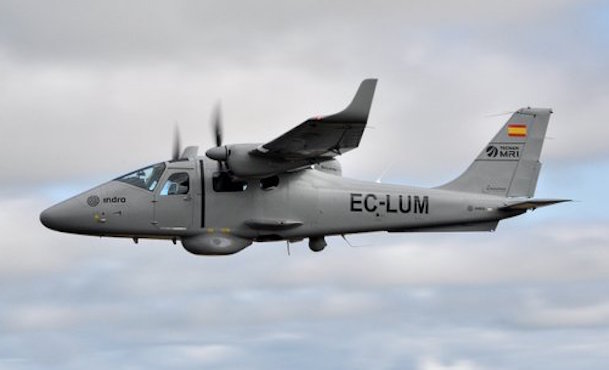 tecnam p2006T MRI para vigilancia marítima