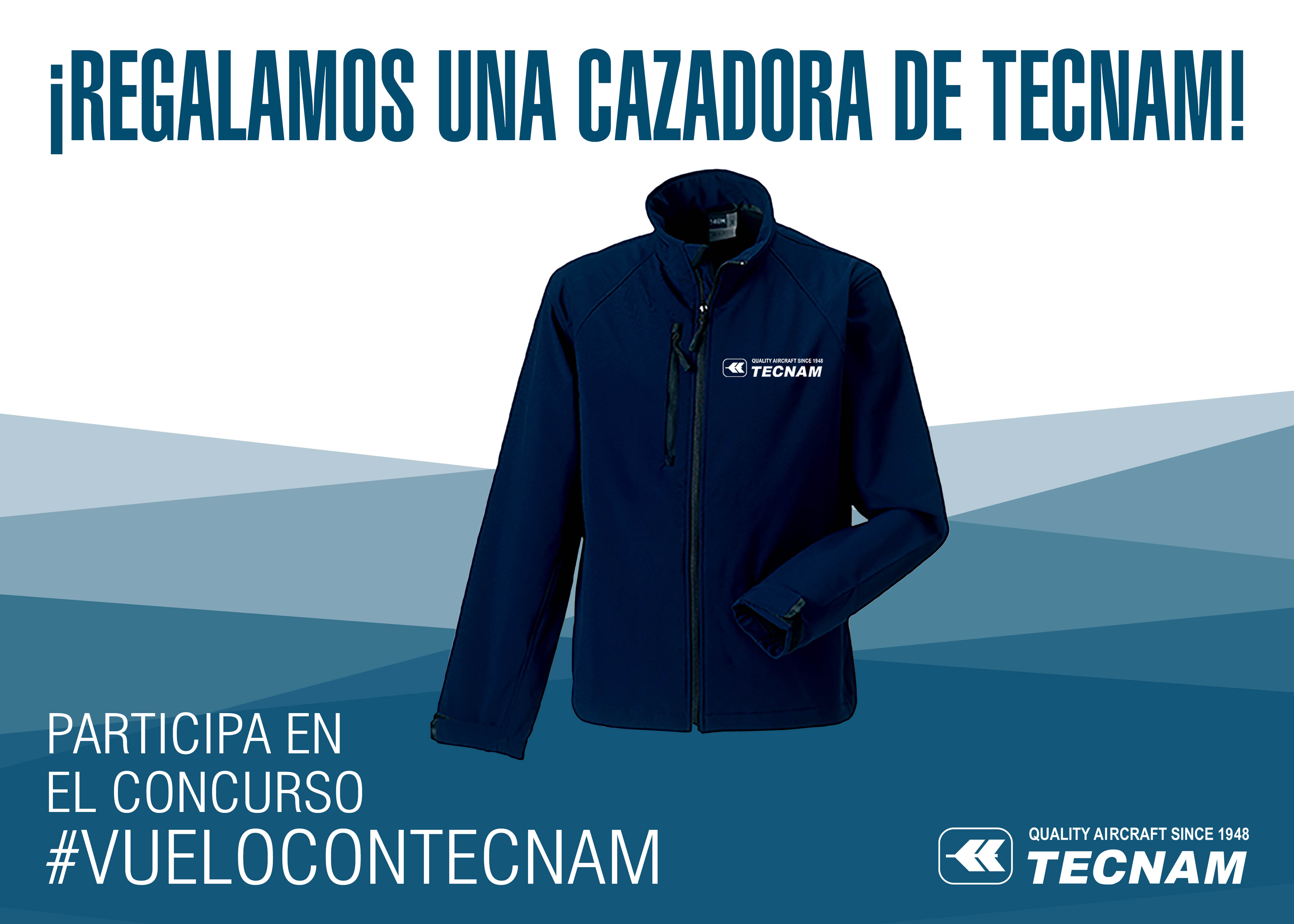 concurso tecnam: gana una cazadora