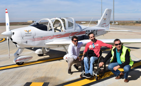 Tecnam, aviones comprometidos con la aviación adaptada