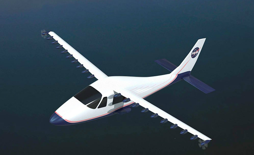 X-57 Maxwell. Base el Tecnam P2006T